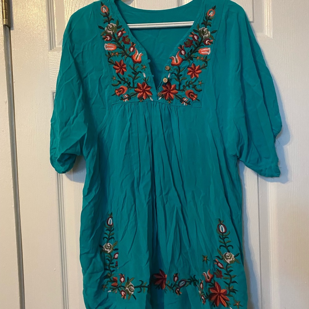 Mexican oversize dress